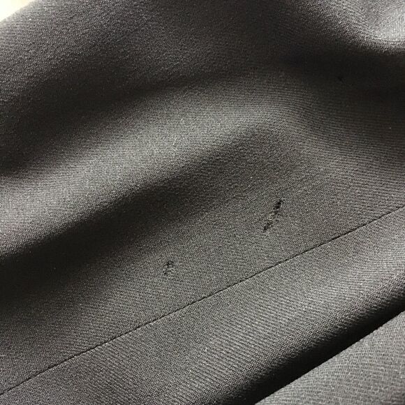 Jil SANDER High Waist Side Zip Trouser Pant Black 6 - Picture 12 of 13